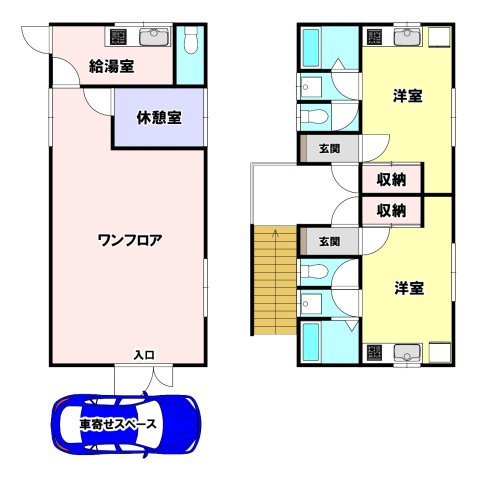 八街ほ　アリス八街第二の間取り