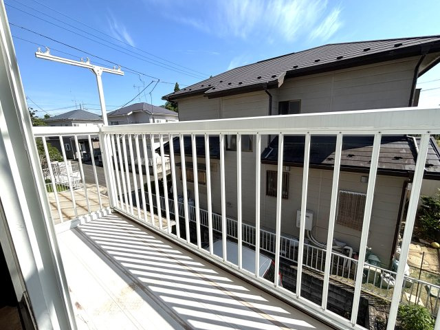 徳増貸家のバルコニー