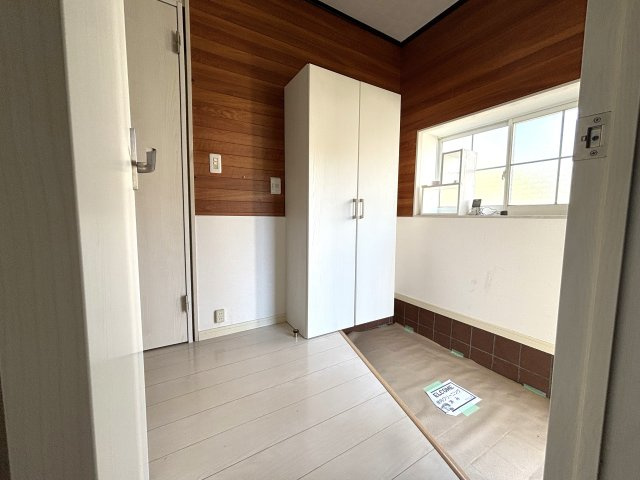 徳増貸家の玄関