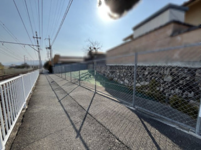 【前面道路含む現地写真】 | 大津市坂本4丁目14-48　売土地 | 2025年02月　撮影