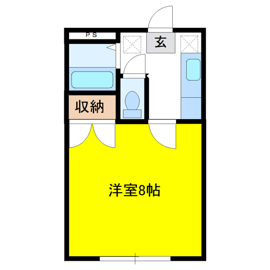 【間取り】 | ホワイトコート前九年C