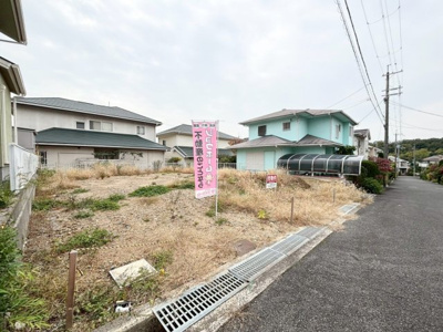 【前面道路含む現地写真】 | 高槻市高見台　売土地