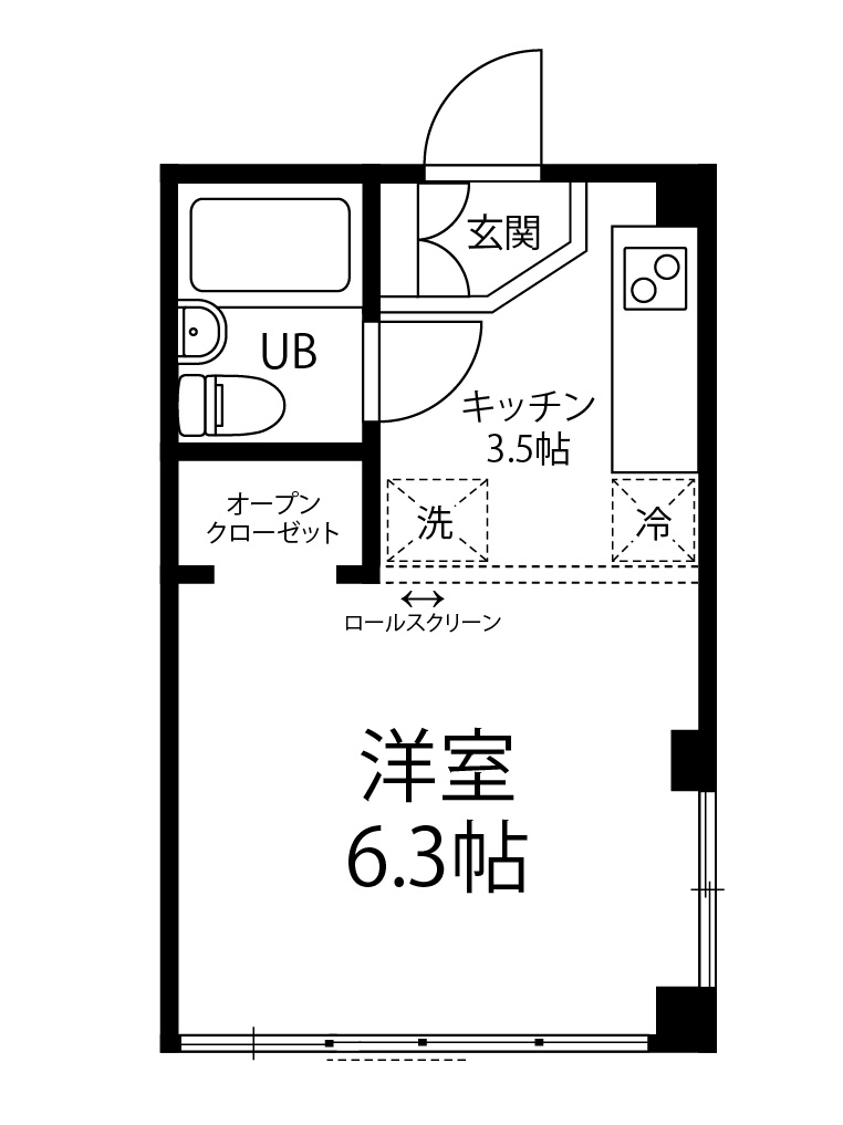 BACKSの間取り