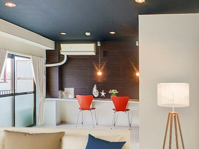 武蔵野ビルの居間・リビング