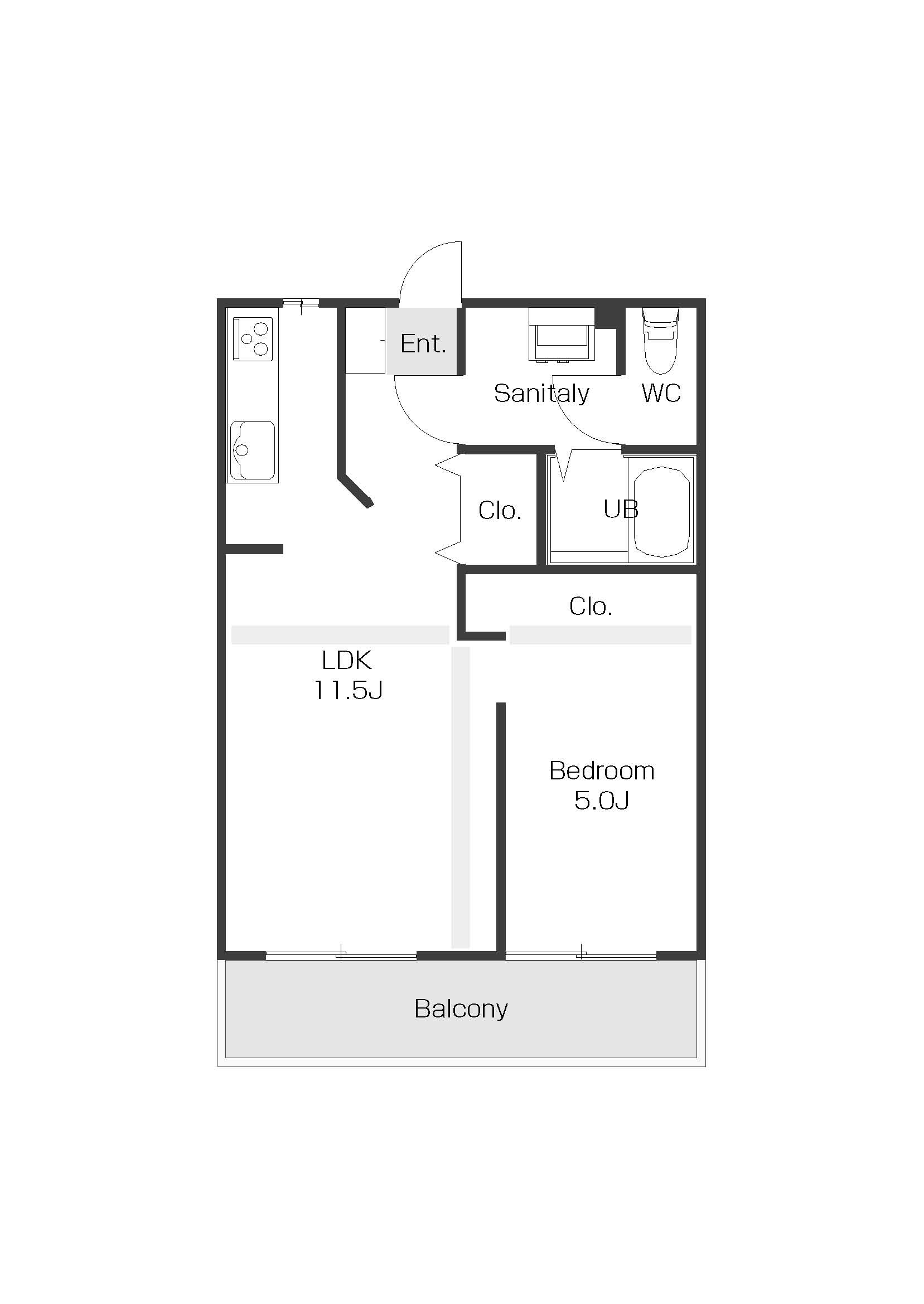 ディアコート諸江の間取り