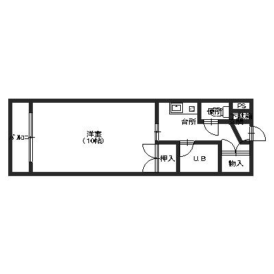 パレス芳斉の間取り