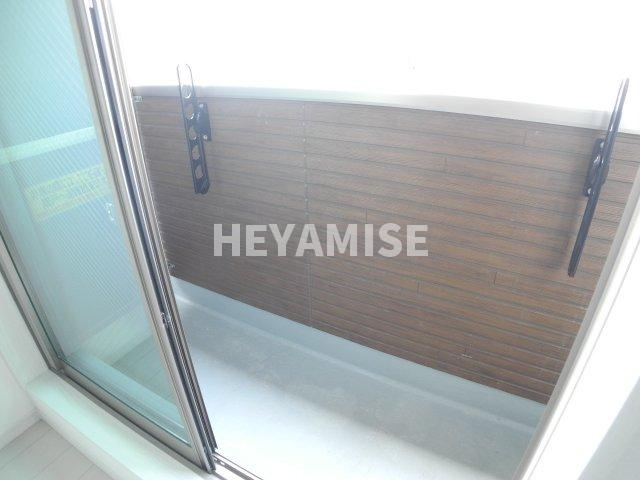 デ・クメール西小路のバルコニー|※室内画像は別の号室のもの