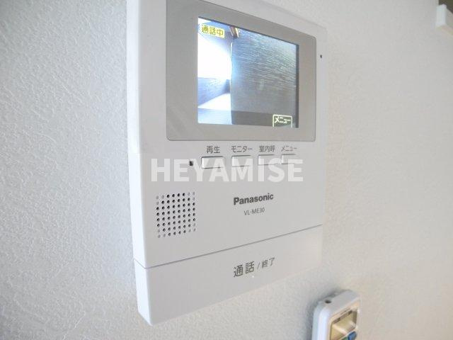 デ・クメール西小路のセキュリティ|※室内画像は別の号室のもの