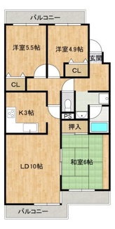 【間取り】 | ユニーブル富雄