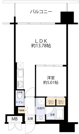 【間取り】 | プレジオ御幣島ASIAN