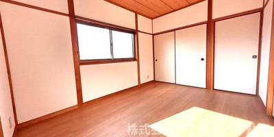 【寝室】 | ヴィレッジ城北 | 洋室6帖