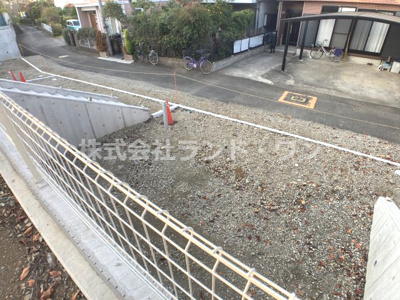 【前面道路含む現地写真】 | 入間市黒須2丁目　全3区画 C区画