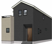 【外観パース】 | Bloom　宗像市河東2期　2号棟