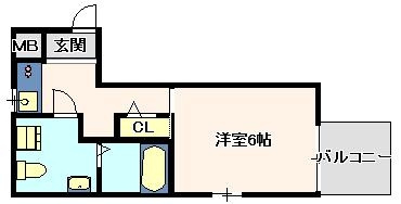 ブロンテ垂水海岸通WESTの間取り