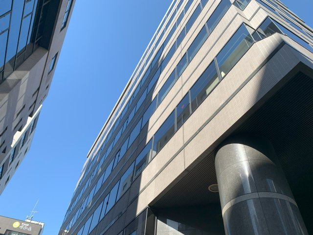 中央区日本橋箱崎町の事務所の外観