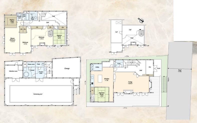上原３　土地のその他|間取図