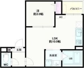 Jack odakaⅢの間取り