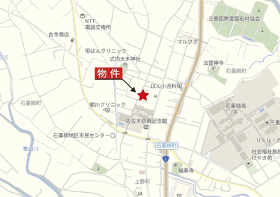 【地図】 | 鈴鹿市石薬師町 | 広域Map
