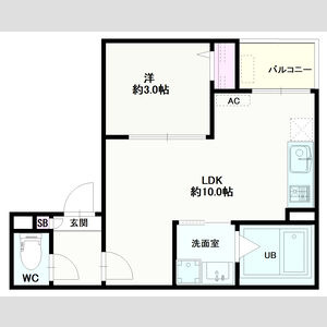 Jack odakaⅢの間取り