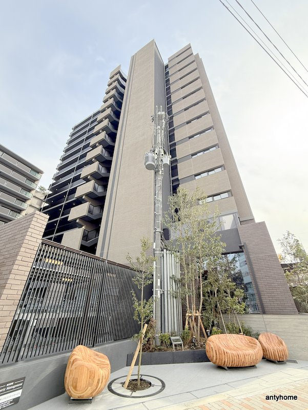 ザ・パークハビオ都島フロント　仲介手数料無料の外観