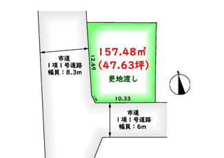【土地図】 | 鳥取市賀露町南１丁目土地