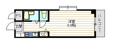 モンテメール仲田の間取り
