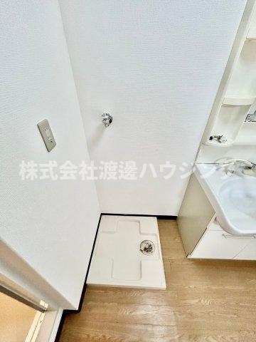 クローバーメゾン千里山の設備|室内洗濯機置場