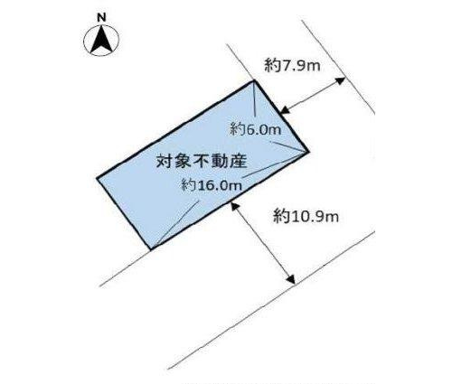 九段南３　土地の区画図