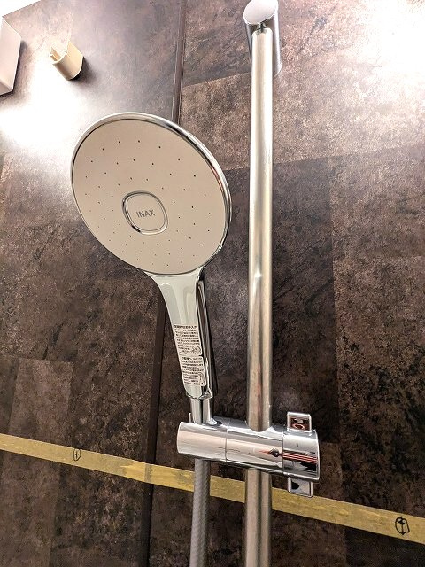 プロスペクトKALON三ノ輪の設備|室内リノベーション、ワイドシャワーヘッド