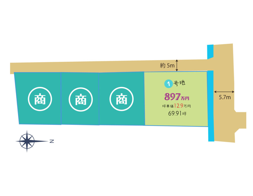 谷町ＶＥＮＴＯの区画図