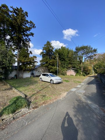 【前面道路含む現地写真】 | 菊池郡大津町杉水2453 | ☆日当たり良好な土地です☆