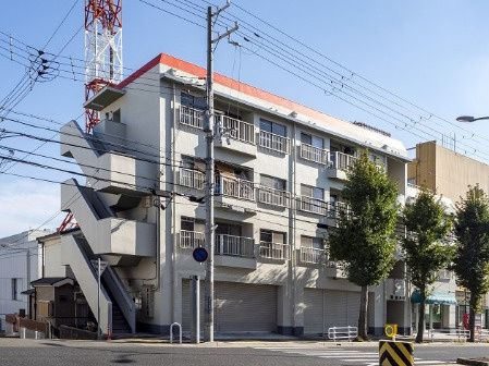 福田ハイツの外観