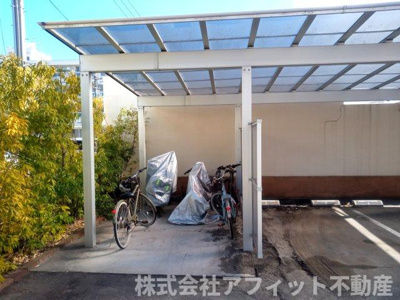 【その他共用部分】 | 夢番地燦番館 | 屋根付き駐輪場