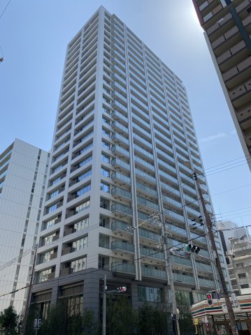 ウエリスタワー谷町四丁目の外観