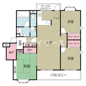 センターパーク新柏　Ｂ棟の間取り