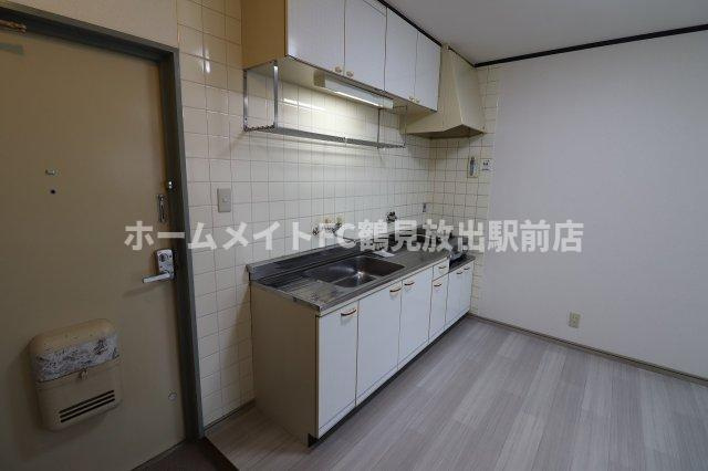 東大阪市稲田本町２丁目の賃貸マンションのキッチン