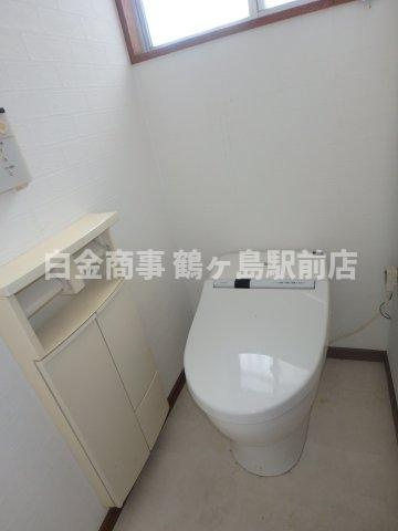 鶴ヶ島市中新田中古戸建のトイレ