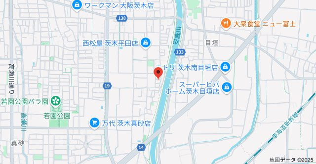 リーブ平田の地図