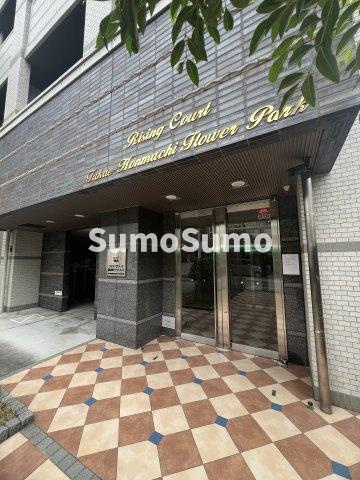 ライジングコート深江本町フラワーパークのエントランス