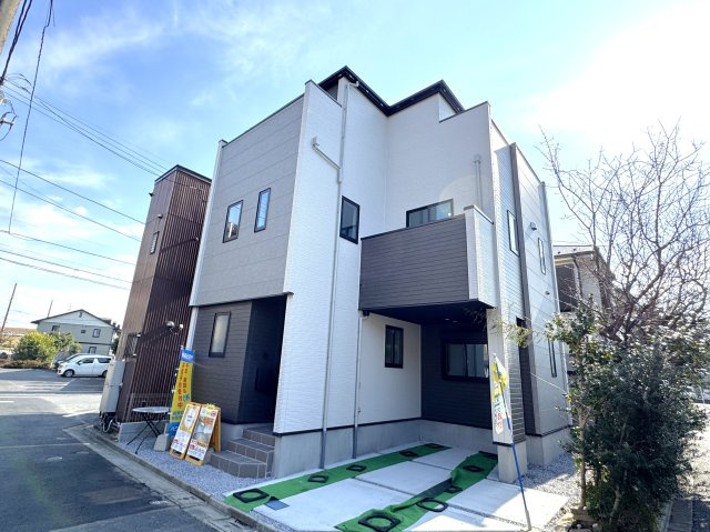 葛飾区東金町７丁目新築戸建の外観|完成済み内覧可能です！！