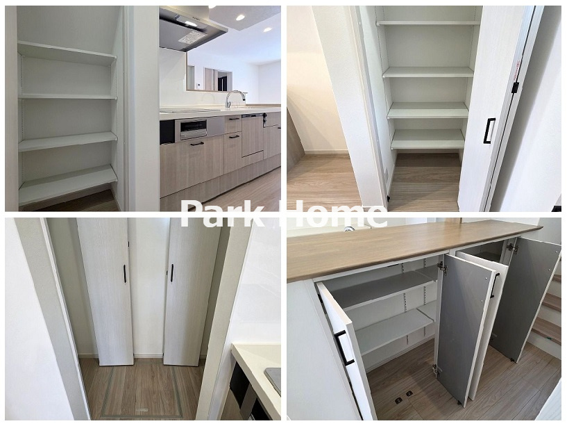 高知市高須3丁目　新築戸建ての収納|パントリー収納＆床下収納