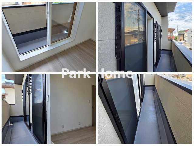 高知市高須3丁目　新築戸建てのバルコニー