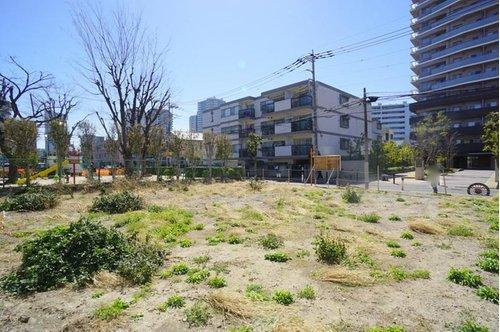 幸町３　土地の外観|北東角から撮影