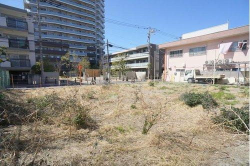 幸町３　土地の外観|南東角から撮影