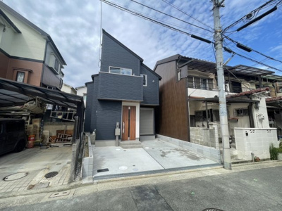 【前面道路含む現地写真】 | 向丘小・新築建売・駐車２台可・堺市西区上野芝向ヶ丘町4丁 | 前面道路含む現地写真です