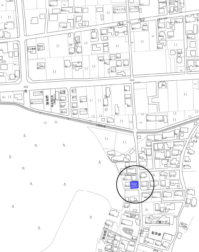 リフォーム住宅　高富の地図