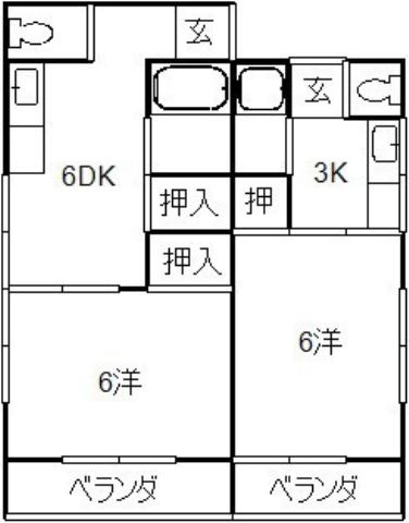 【間取り】 | 高知市中万々
