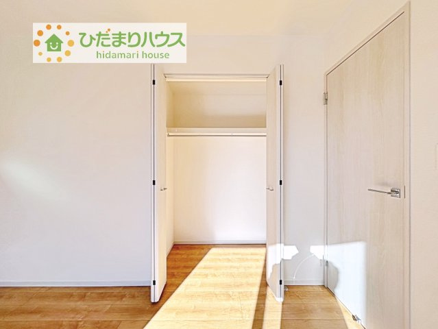 【収納】 | 坂東市沓掛23-P1　新築戸建　15号棟 | ハンガーパイプ付でお洋服の出し入れもラクラクです！