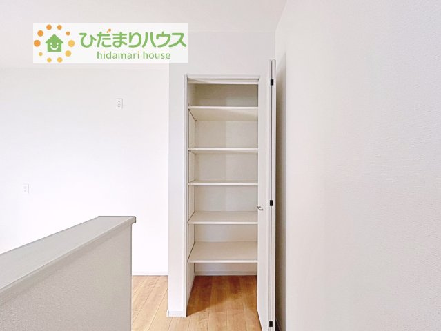 【収納】 | 坂東市沓掛23-P1　新築戸建　15号棟 | パントリー完備で散らかりがちなキッチン回りもラクラクお片付けできちゃいます！(*^-^*)