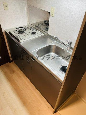 仲介手数料0円！	シティライフ社台のキッチン